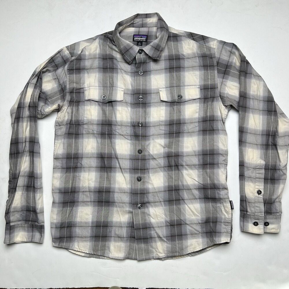 Patagonia Organic cotton Flannel Shirt Mens Small Fall 2018